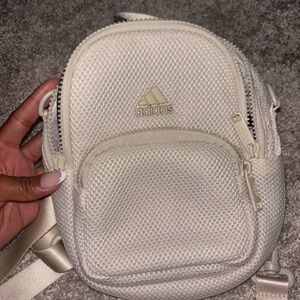 Adidas Off-White Mesh Backpack